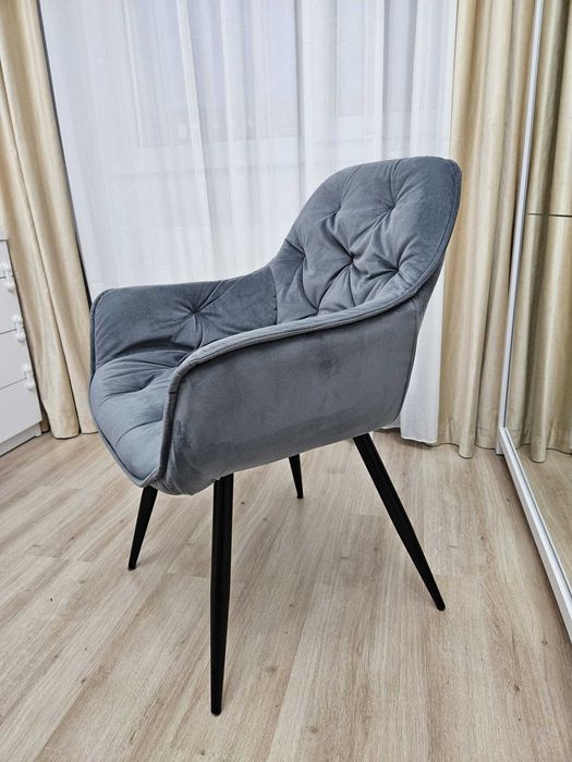 Scaun dining catifea Cherry (cherry velvet)