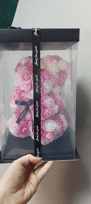 Ursuleț din flori de sapun