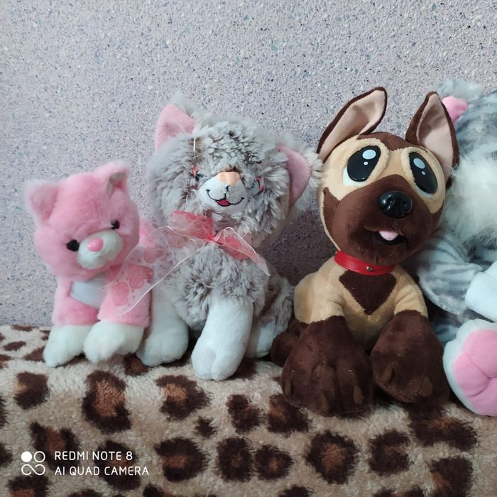 Мягкие игрушки новые