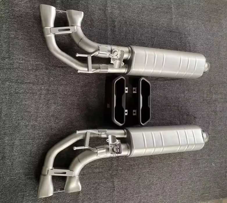 W463 W464 W465 W463A гърнета Akrapovic Titanium