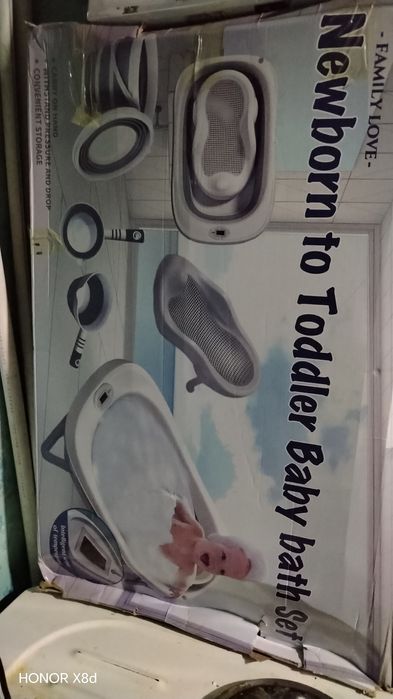 Chaqaloqlar uchun vanna nabor yengi