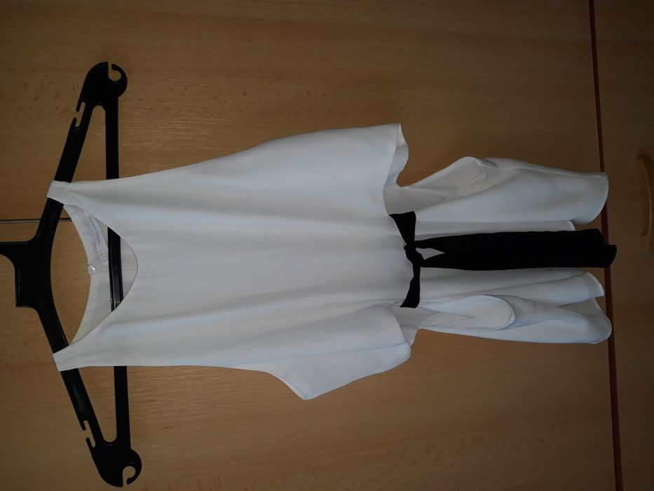 Bluza alba deosebita ZARA marimea S