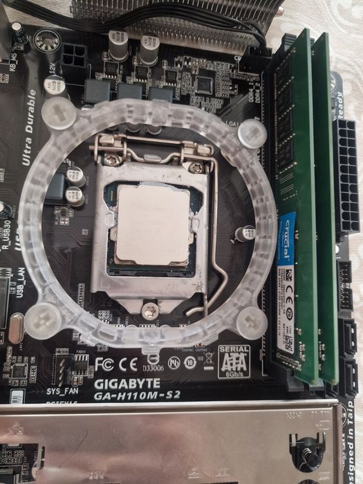 Intel Core i5-7500  озу dd4 8 gb gigabyte h-110