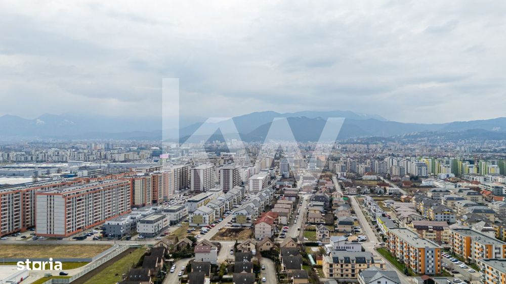 Teren intravilan cartier Tractorul, Brasov + proiect duplex P+2 ,Comis