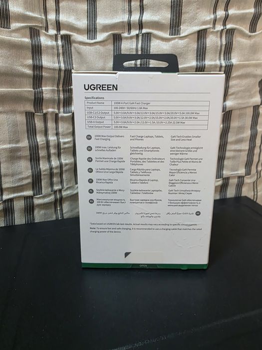 Блок питания UGREEN Nexode 100W