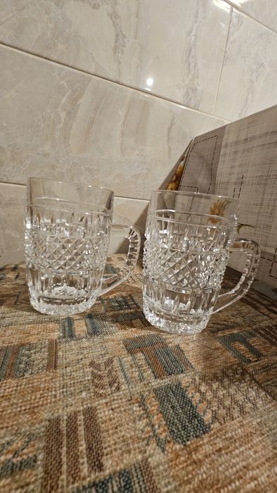 Vand set 2 Halbe Cristal de Bohemia