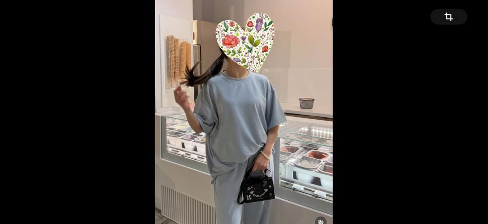 Костюм серый oversize