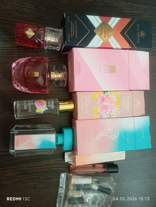 Vând set parfumuri Avon, French Perfumes, Bottega Verde