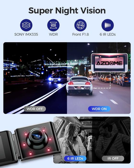 Azdome M550 MAX Dashcam