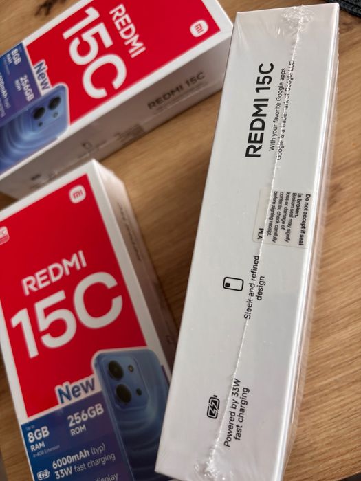 Чисто нови Xiaomi Redmi 15C (8GB RAM / 256GB ROM) / NFC