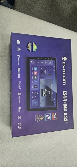 Продам андррйд магнитолу E5-olom 4+64Gb