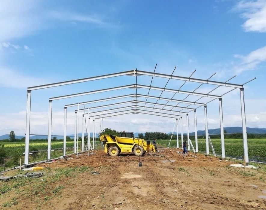 Confectionam hale metalice la cererea clientului