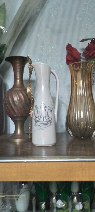 Ваза доя цветов с рисунком