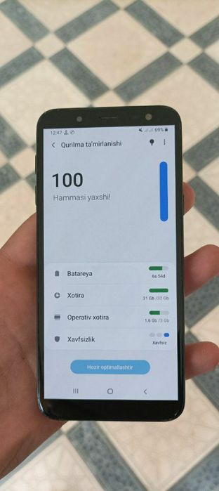 Telefon sotiladi samsung j6 3/32 talik srochno pul kerak usta kormagan