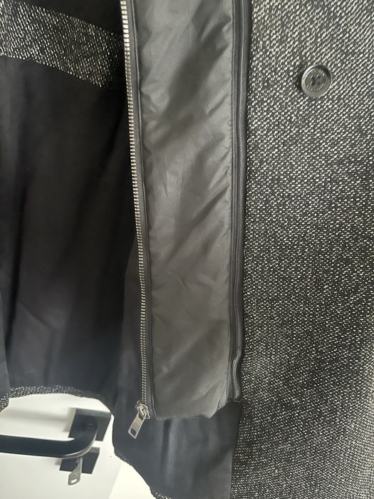 Палто Зара Zara и шуба Bershka