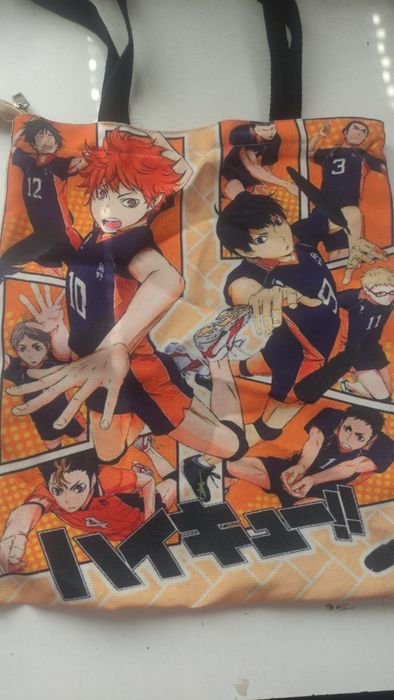 аниме сумка, шоппер, рюкзак