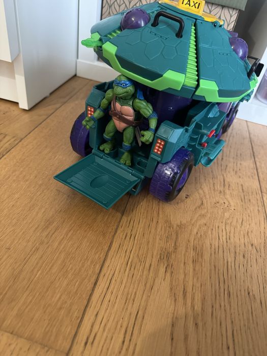 Tanc Testoasele Ninja cu accesorii+9 figurine