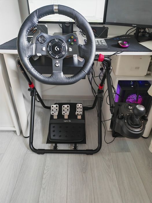 Vand Logitech G920 + stand racing