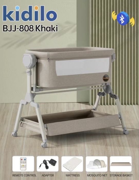 Манеж-кровать Kidilo BJJ-808