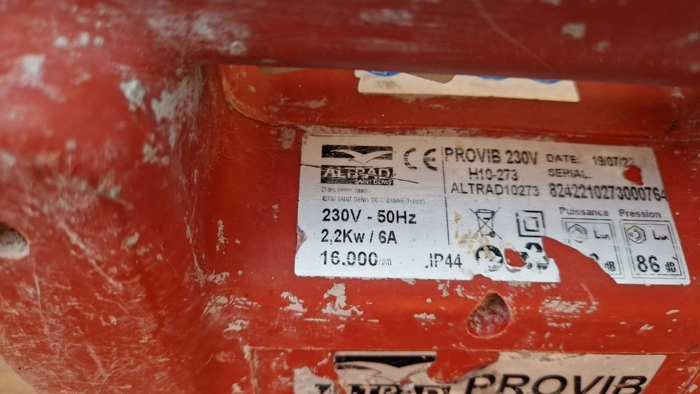 Vibrator beton Altead Provib