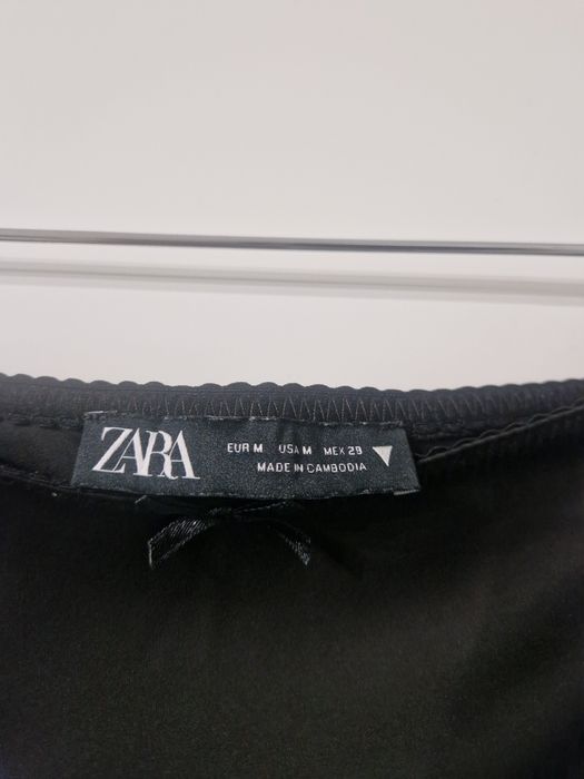 юбка zara в чёрном цвете