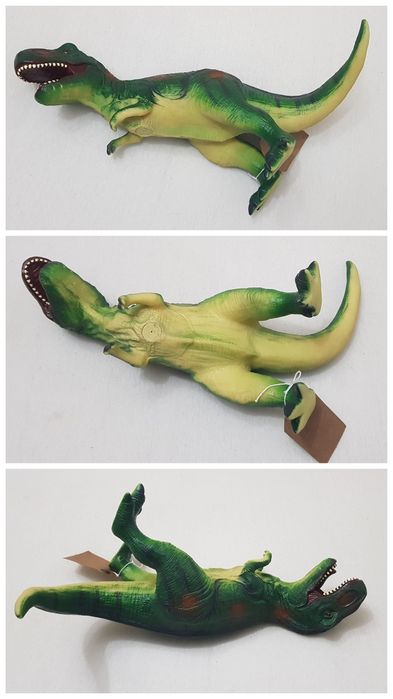 Figurina mare T Rex Dinozaur Nou Tirannozaur din cauciuc moale ~ 30 cm