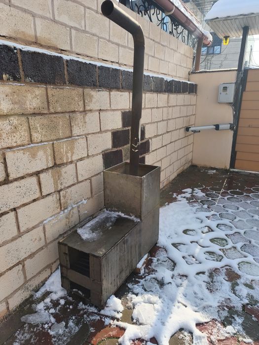 Печь для бани из нержавейки