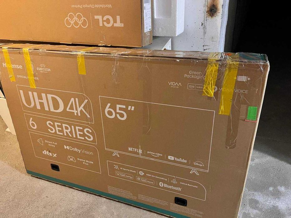TV Hisense UHD 4K 65” – pentru piese (matrice defectă)