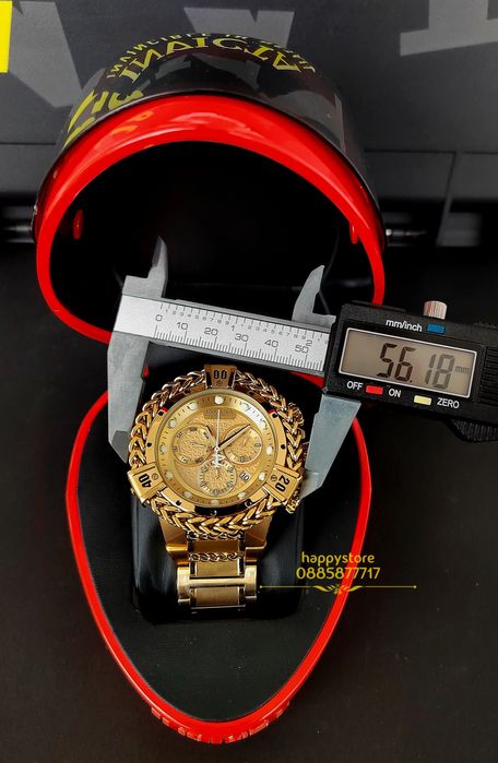 часовник INVICTA Hercules Gold 56 mm, Инвикта нов