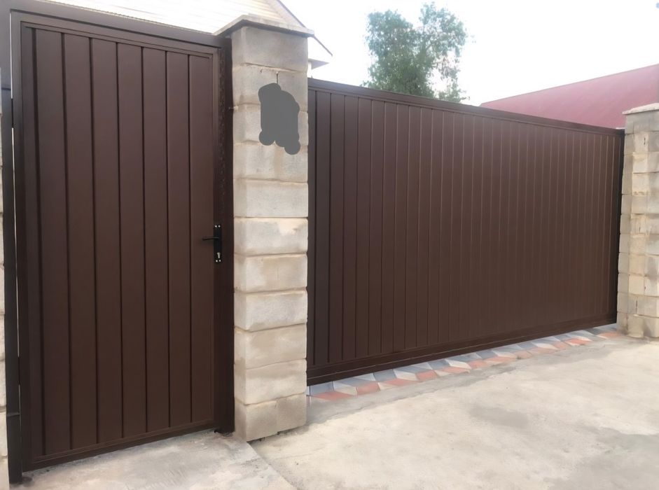 Ворота откатные. Автоматические. Иван.