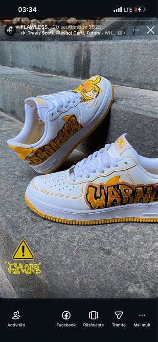 Custom snekaers flwlss