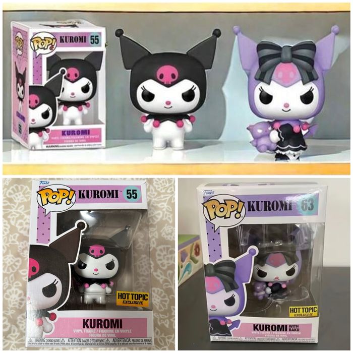Фигурки Куроми/Kuromi Pop