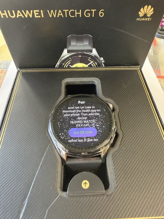 Huawei watch gt6 46mm black Перфектен!