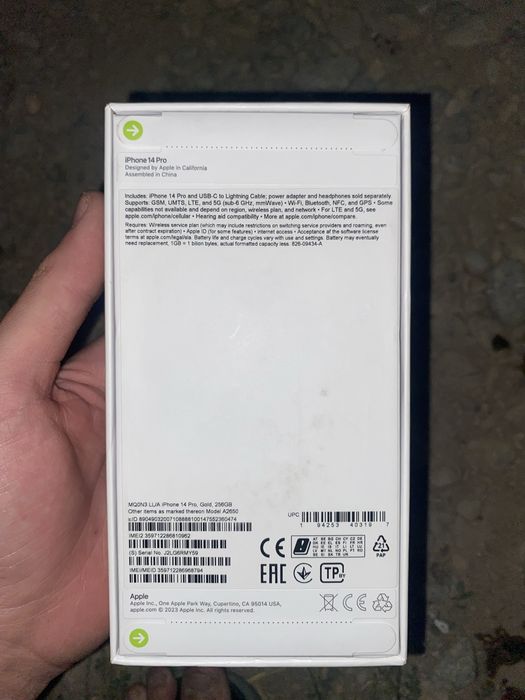 iPhone 14 pro 256гб новый