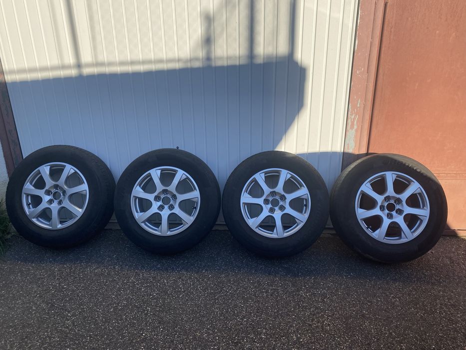 Jante Audi Q5 originale 17’’ 5x112 + cauciucuri de vara 235/65/17