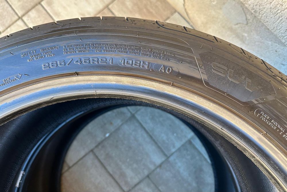 Anvelope / cauciucuri vara 265/45/21 Good/Year Asymetric DOT2023