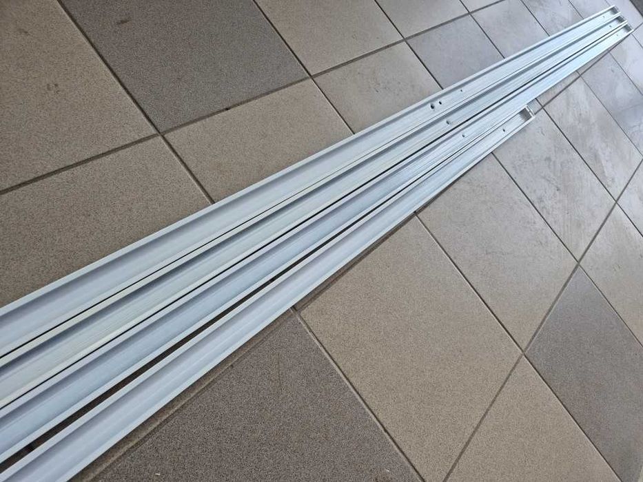 КОРНИЗ за пердета метален за таван 250см.15лв 150см.10лв ДВОЙНА РЕЛСА