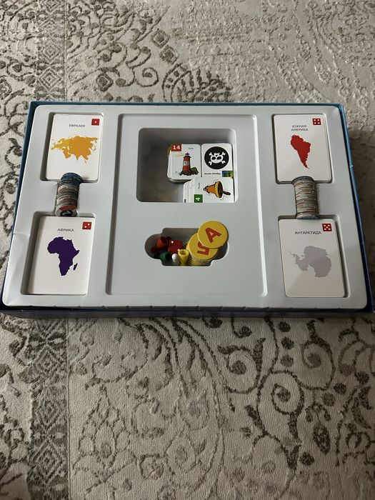 Продается настольная игра «викторина по географии»