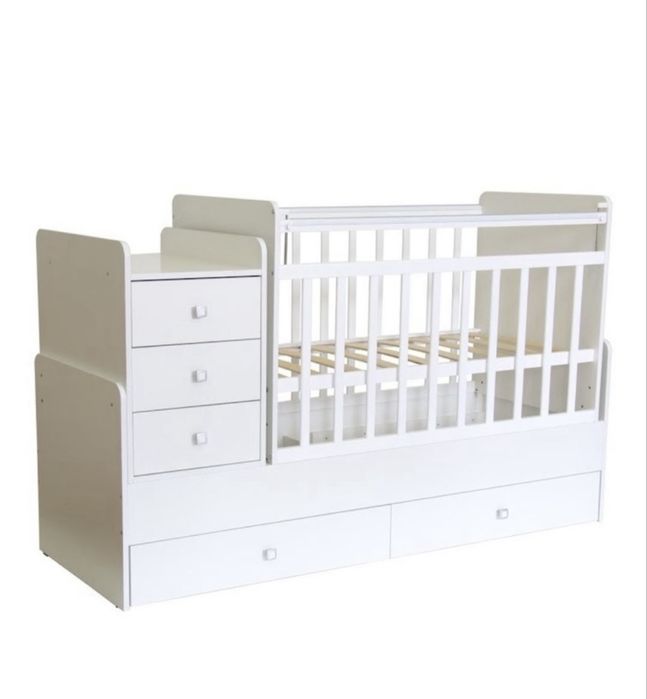 Манеж плюс кровать трансформер