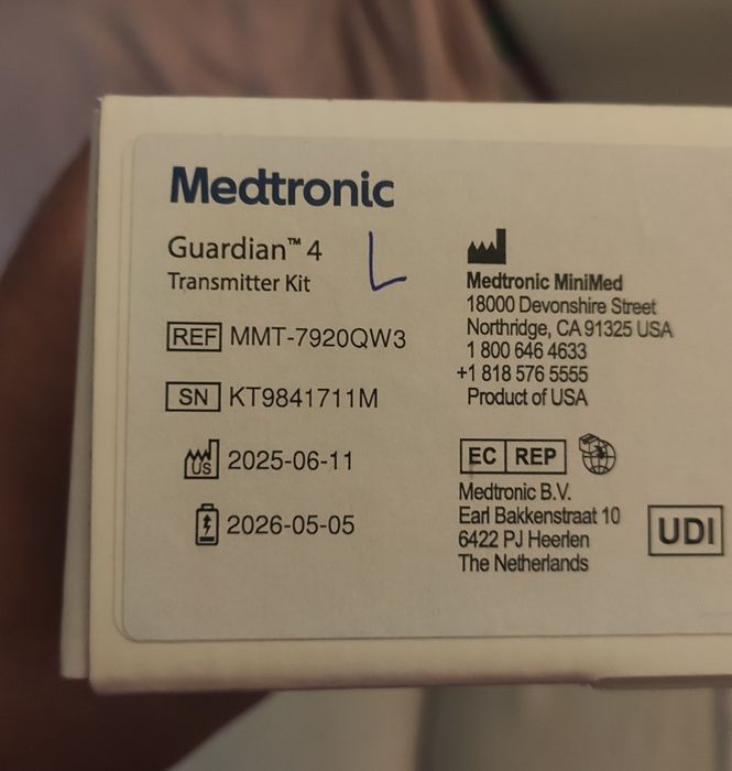 Transmiter Medtronic Guardian 4 nou.