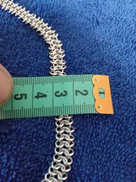 Lanț gros argint 925 model impletit