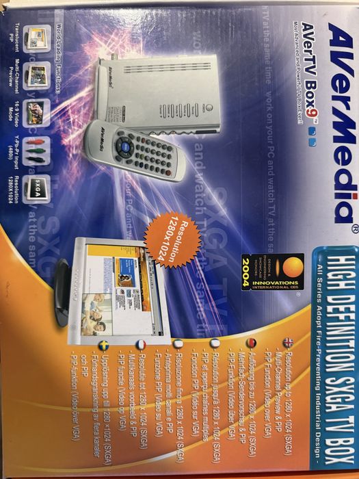 AverTv box 9 и AVerTV USG2.0 Plus