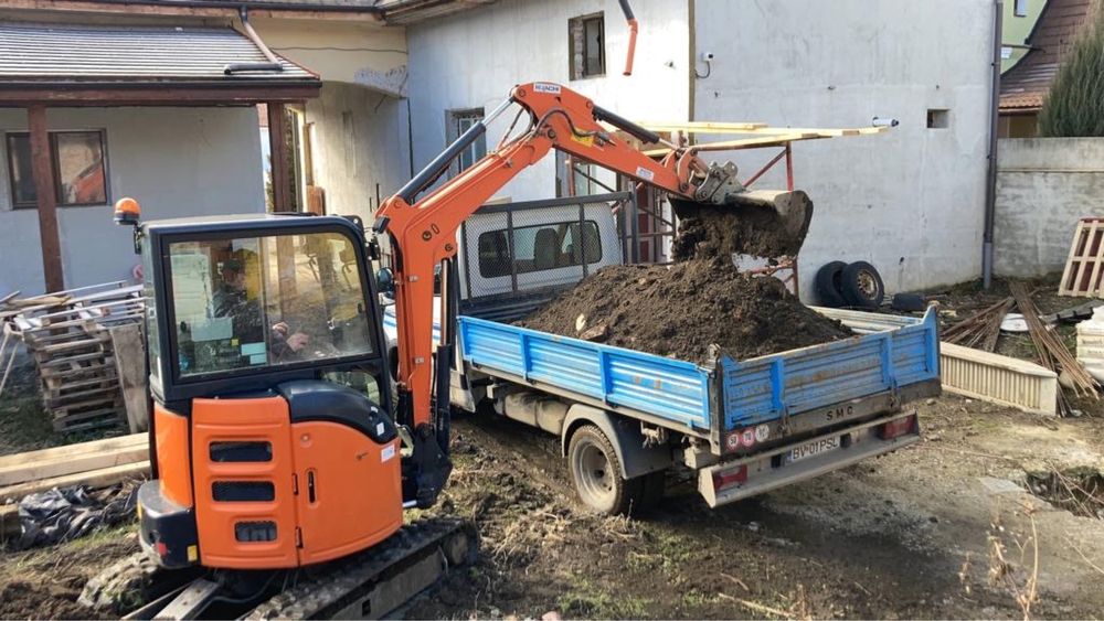 Transport Nisip moloz balastru pamant