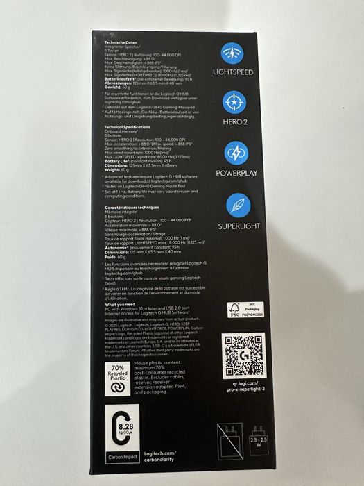 НЕОТВАРЯНА! Logitech Pro X Superlight 2