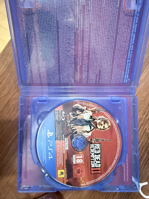 Диск RDR 2 на пс 4