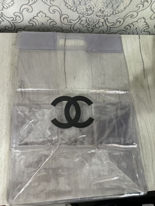 Оригинальный прозрачный шоппер Chanel (VIP Gift, Новый)