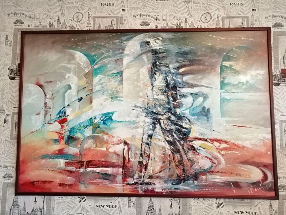 Маслена картина Музикант на Стефан Темелков