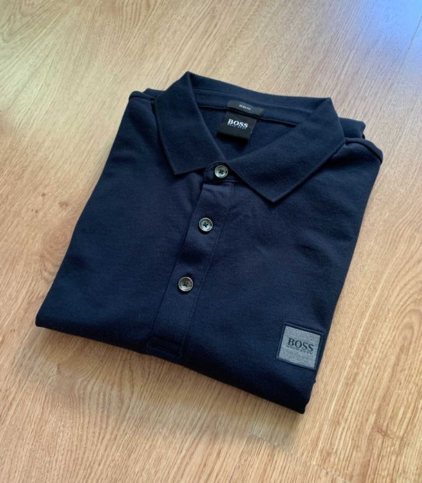 Тениска с дълъг ръкав Boss