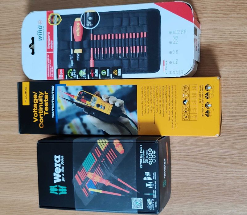 Dinamometrica WIHA, FLUKE T110, WERA big set vde, RUNPOTEC, BOSH  NOI!