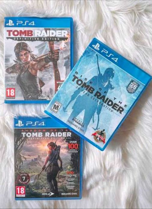 PS4 Tomb Raider колекция Playstation
